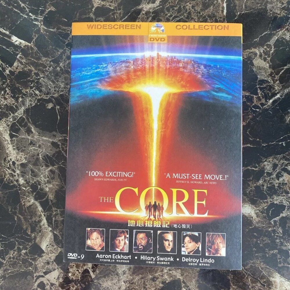 The Core (Widescreen Edition) - DVD - Very Good -Aaron Eckhart English Chinese